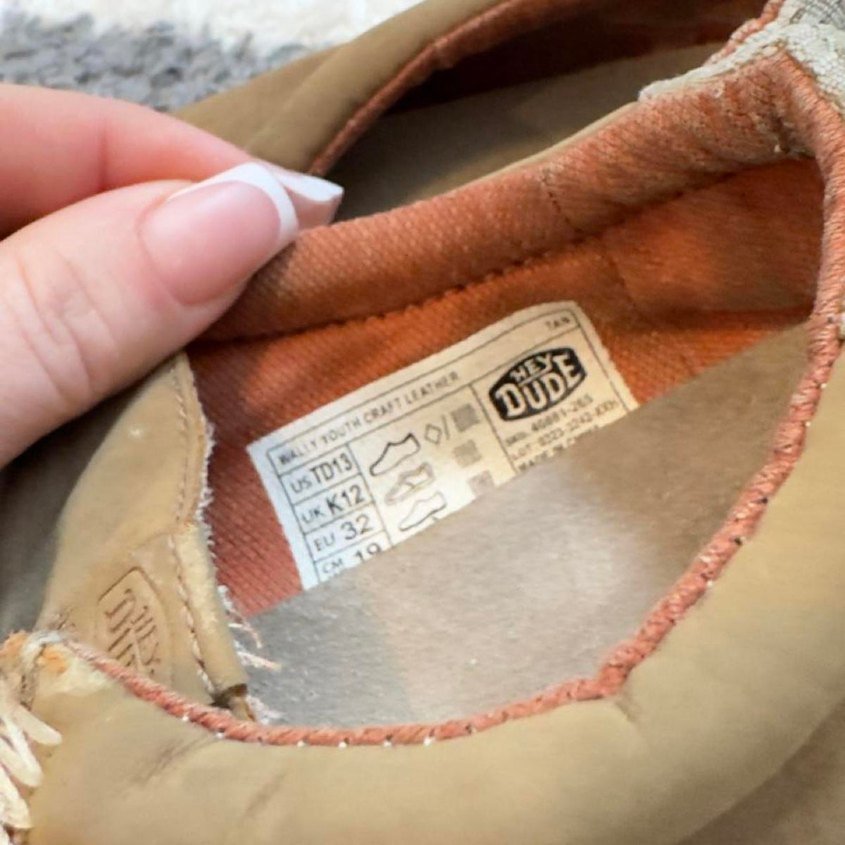 Max Dude tan & brown leather loafers in US 13 #leather #comfort