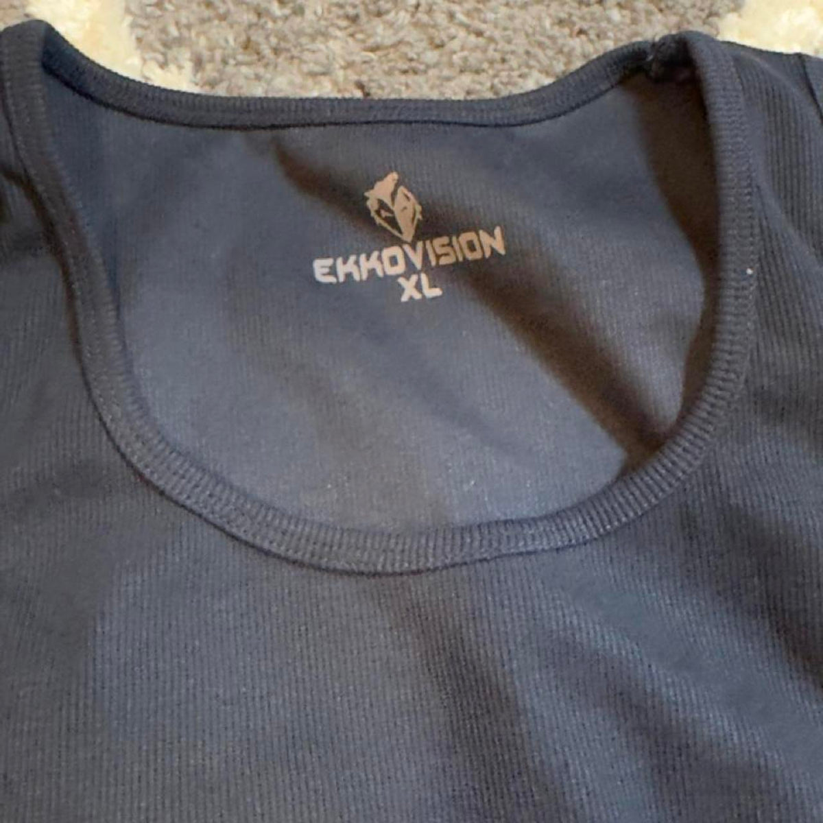 Ekkovision bundle .. red polyester shorts with white logo and star, size XL #ecko #athletic