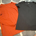 No Boundaries orange & black long sleeve shirts in XL #noBoundaries #longsleeve