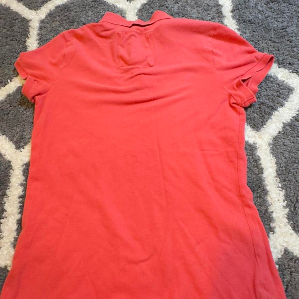 Abercrombie & Fitch coral polo shirt #preppy #classic - Image 4