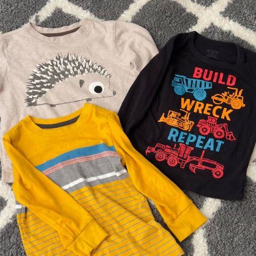 3 toddler boys shirts bundle - Image 1