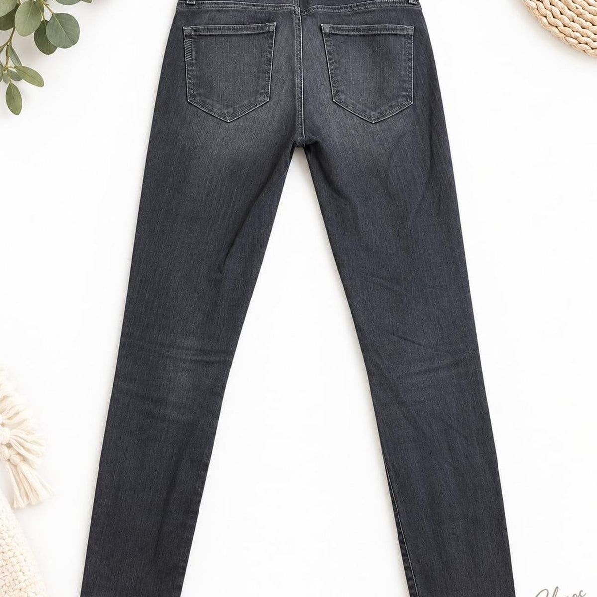 Paige Black Skinny Jeans Size 26 - Image 2