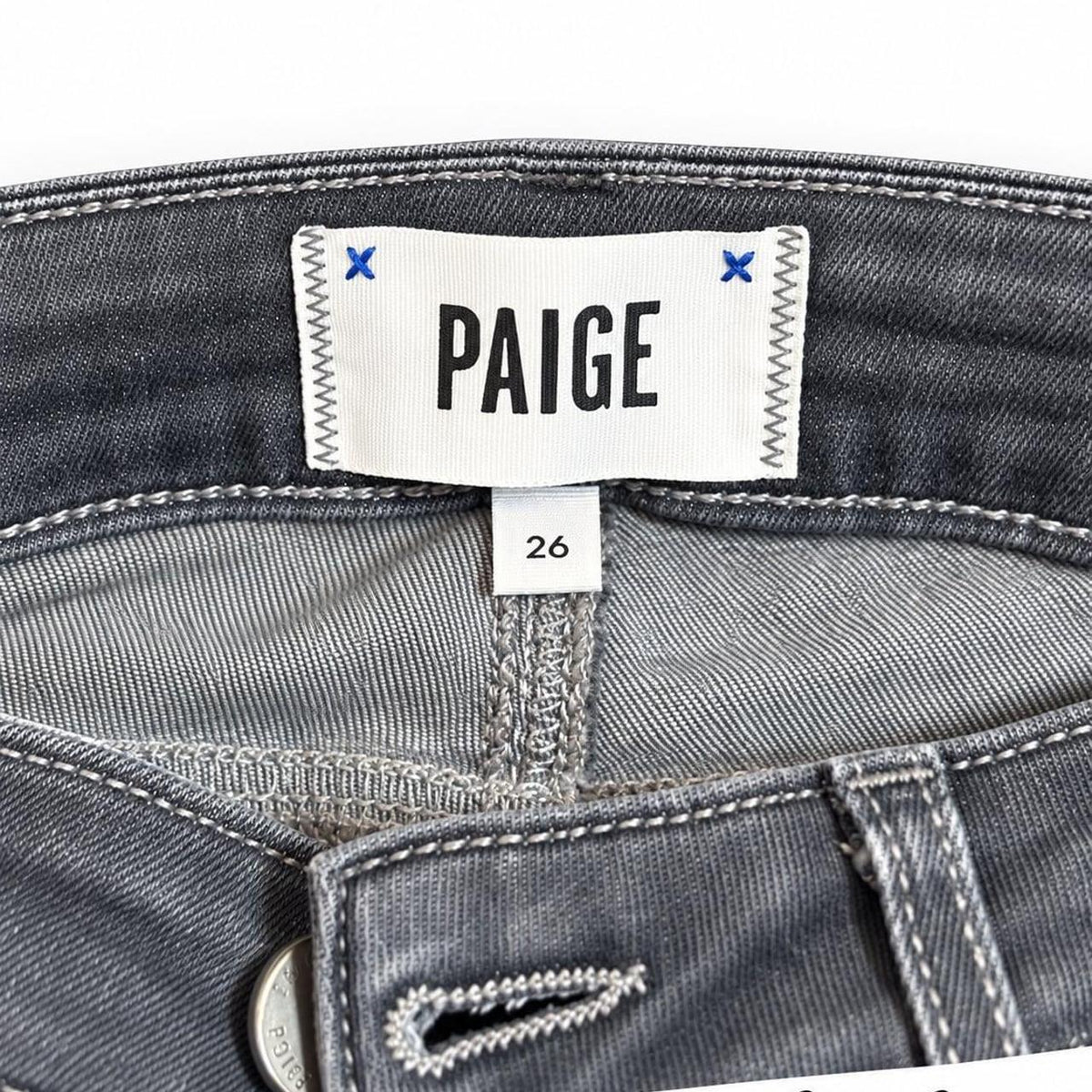 Paige Black Skinny Jeans Size 26 - Image 3