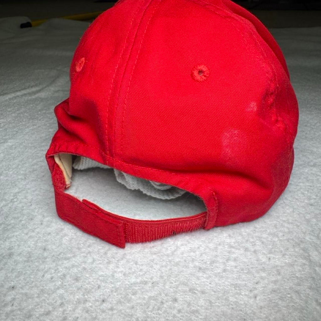 90s MLB Philadelphia Phillies red cap with white P logo with blue star, size S/M #baseball #philadelphia - Image 2