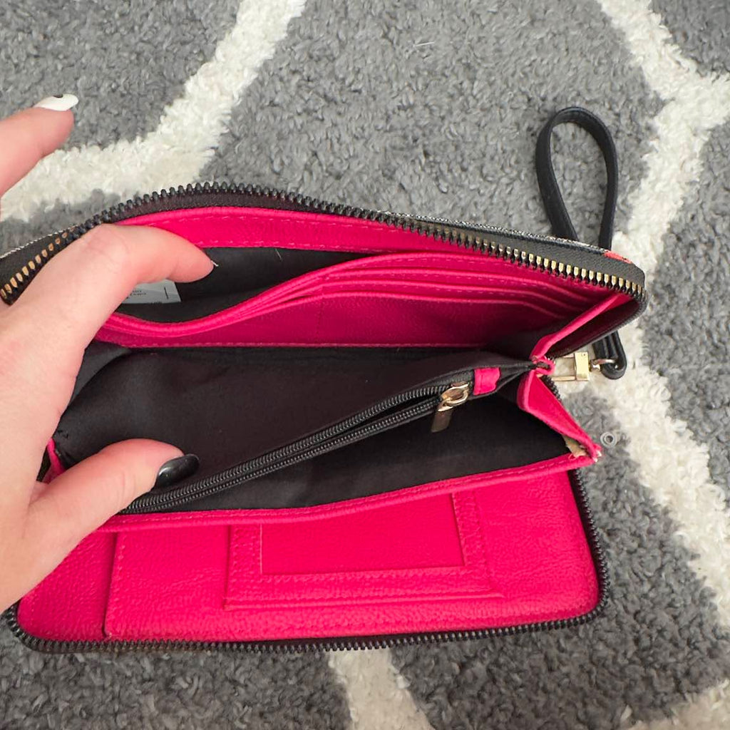 Betsey Johnson Lips Print Wristlet Wallet - Image 3