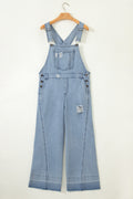Relaxed & Distressed overalls.